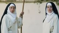 Plaza and Brie as nuns in the 14th century (Image via Prime Video)